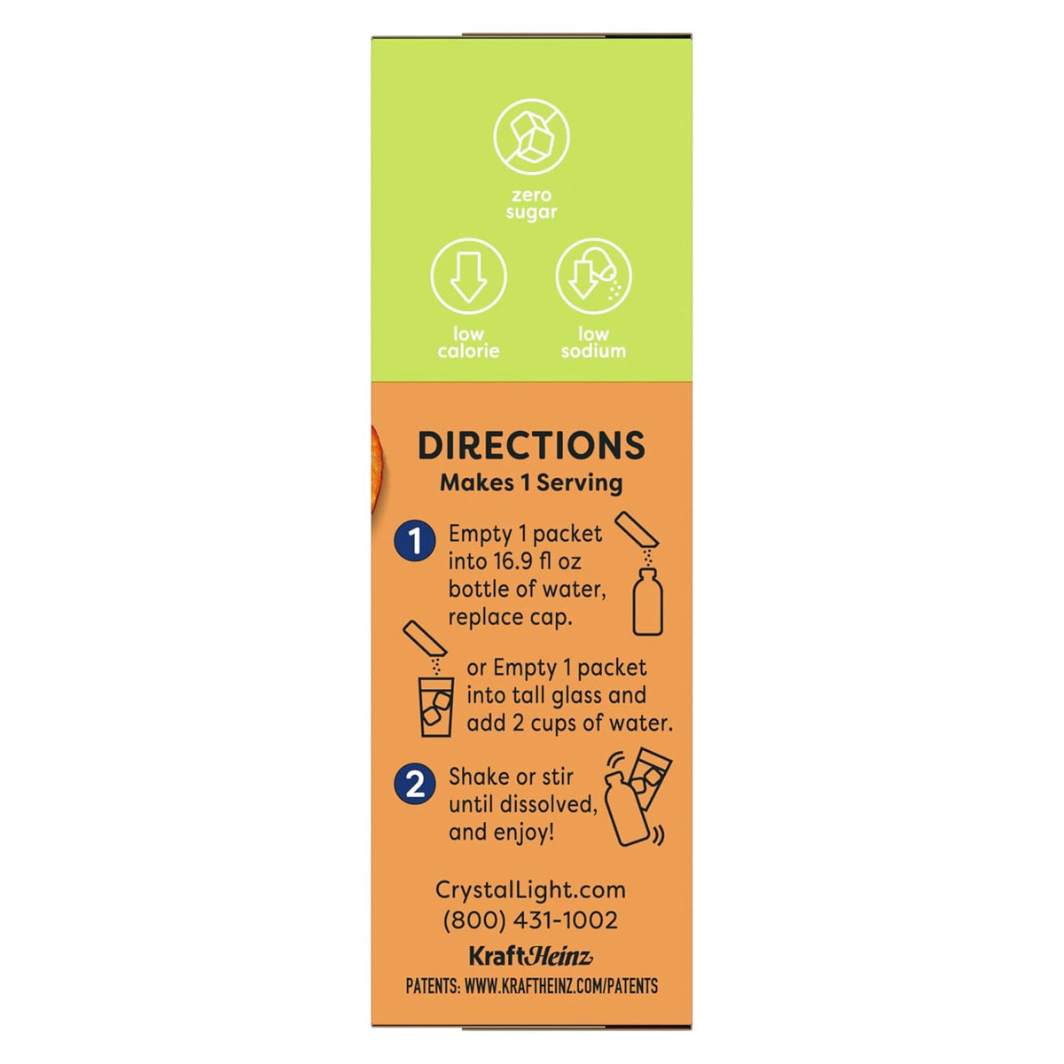 Crystal Light Zero Sugar Peach Iced Tea Mix – 120 Single-Serve Packets for a Health-Conscious Hydration Ritual