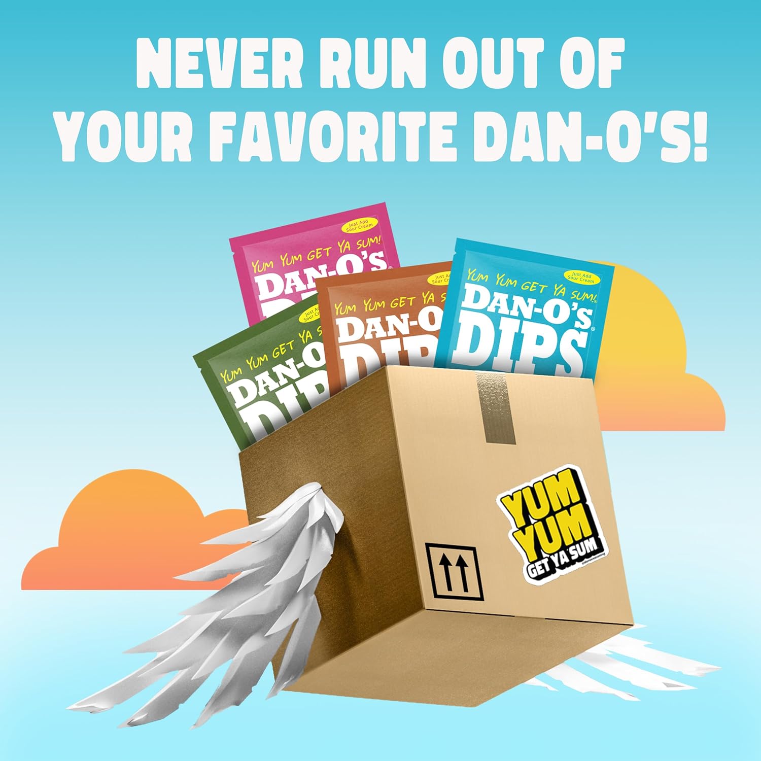 Dan-O's Dips Sampler Pack – Thoughtful Birthday Gift for the Snack Lover in Your Life