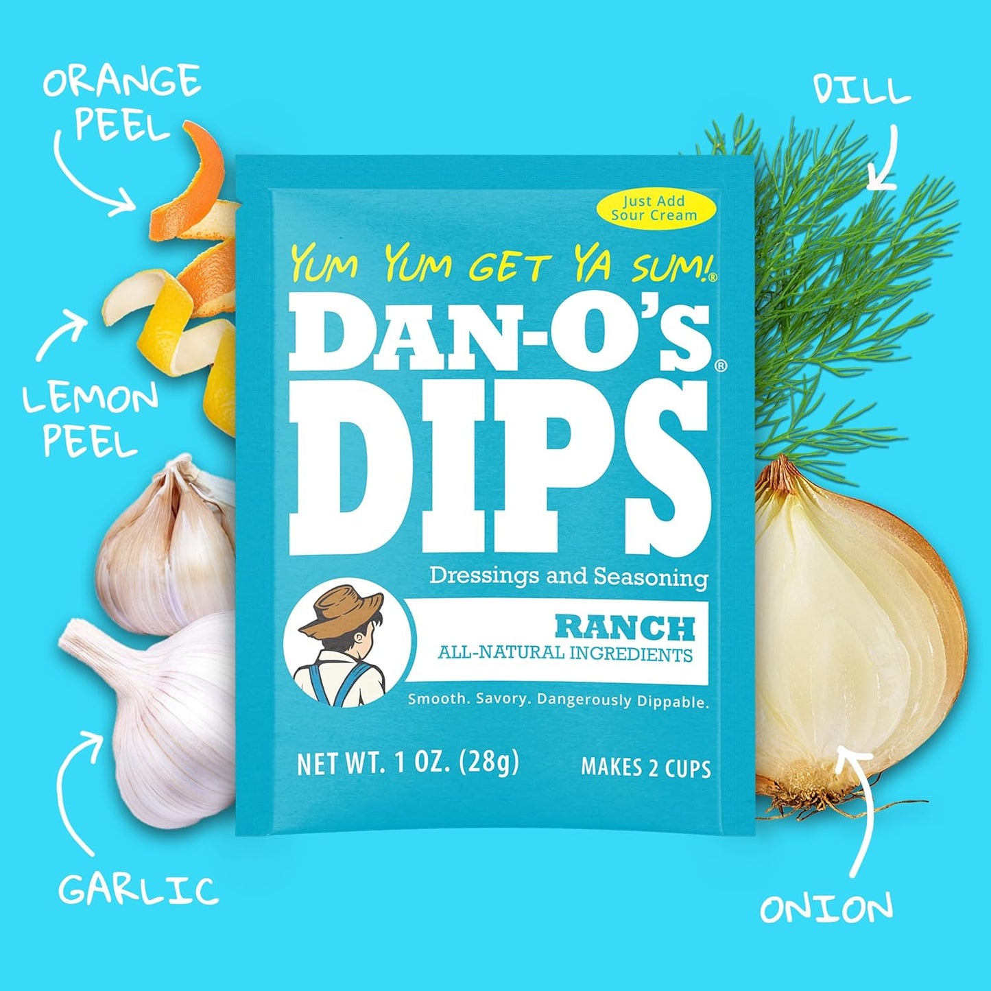 Dan-O's Dips Sampler Pack – Thoughtful Birthday Gift for the Snack Lover in Your Life