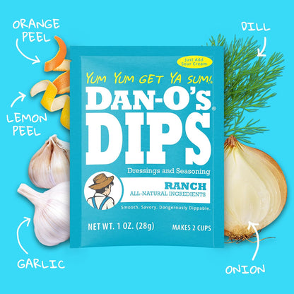 Dan-O's Dips Sampler Pack – Thoughtful Birthday Gift for the Snack Lover in Your Life
