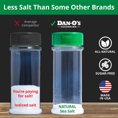 Dan-O's Preem-O Seasoning – Single Blend Seasoning for Steak, Chicken, Eggs and Veggies, 2.5 oz