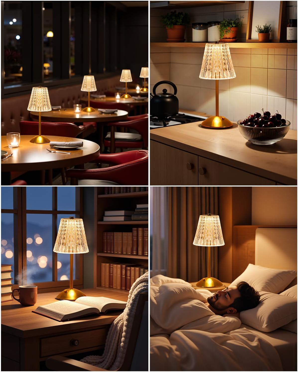 Dask Lamp Designer Touch Dimming Lamp – Sophisticated Accent for High-End Living and Dining Spaces
