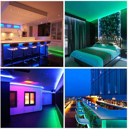 DAYBETTER 66ft Color Changing LED Lights – Unique Holiday Gift for Couples Setting Up a New Apartment