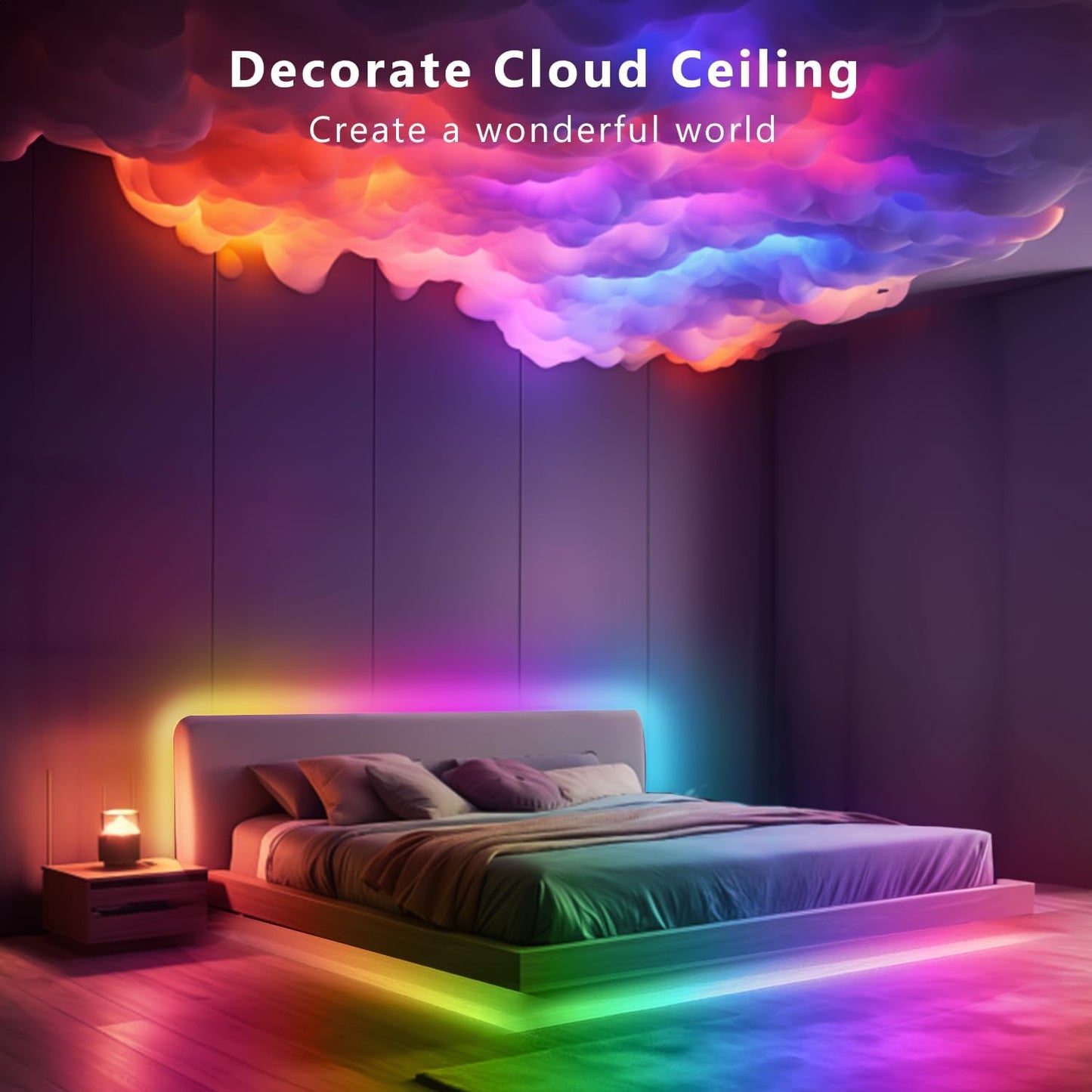 DAYBETTER Smart LED Strip Lights – Schedule and Timer Controlled Mood Lighting for Daily Work and Study Routines