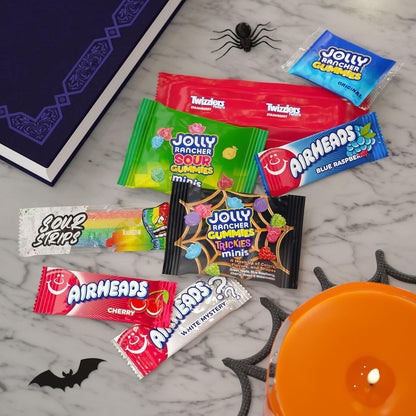 designed for halloween occasion but versatile for parties, lunch boxes, picnics, and tailgates