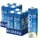 ZICO 100% Coconut Water – Daily Wellness Ritual, No Added Sugar Hydration for Self-Care Routines