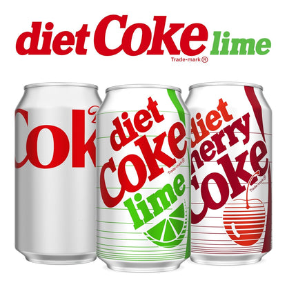 Diet Coke Lime Diet Soda Cans – Understated Citrus Flavor for Less-Is-More Lifestyles and Neutral-Toned Entertaining