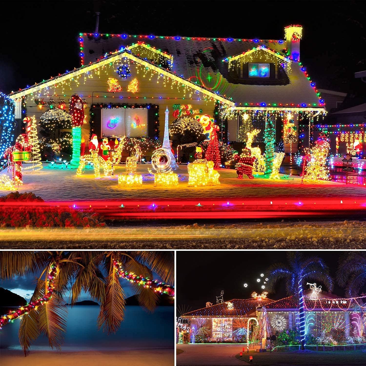 Dimmable Battery Powered Rope Lights 120 LEDs as Christmas Gift for Hostess Wedding Shower and New Homeowner Surprise