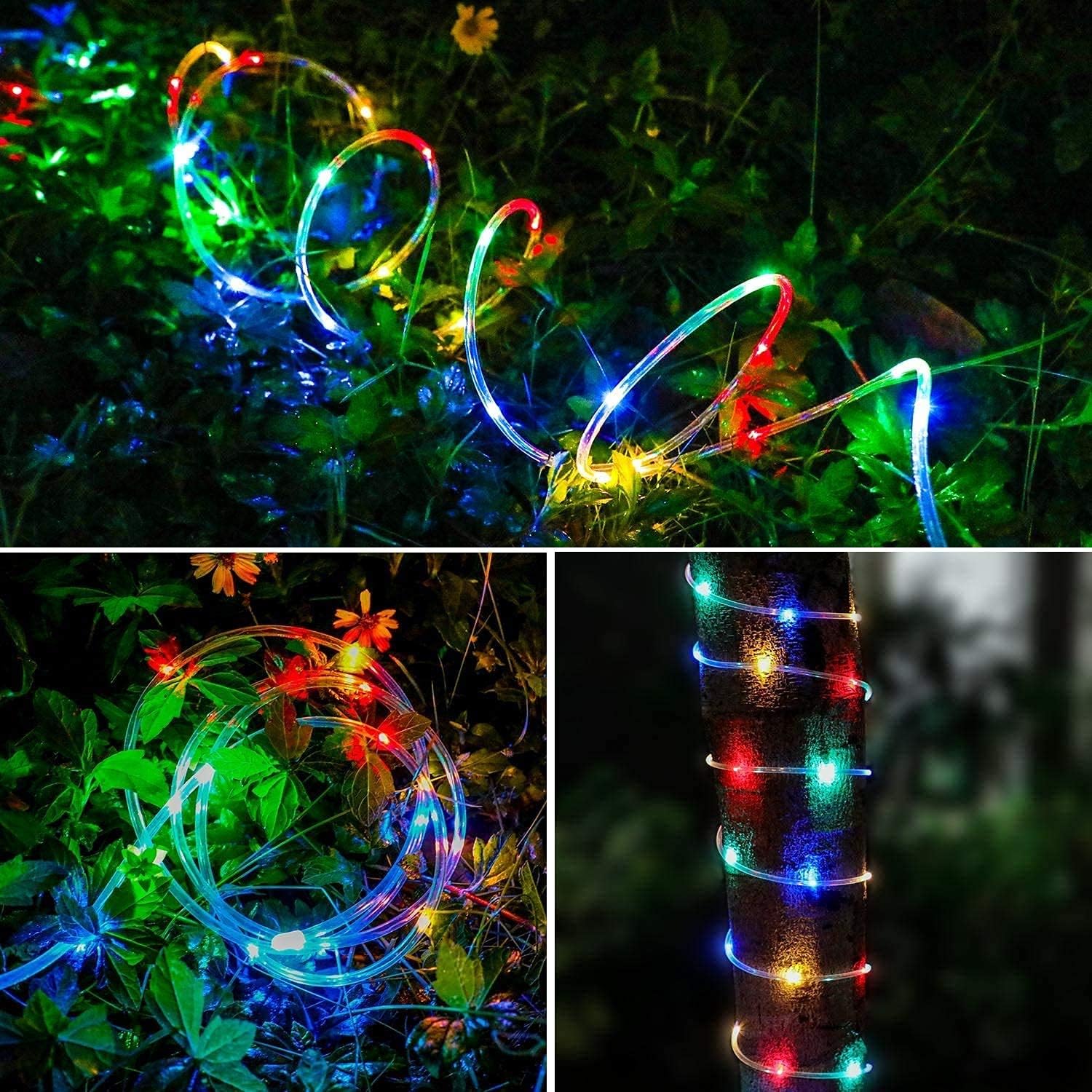 Dimmable Battery Powered Rope Lights 120 LEDs as Christmas Gift for Hostess Wedding Shower and New Homeowner Surprise