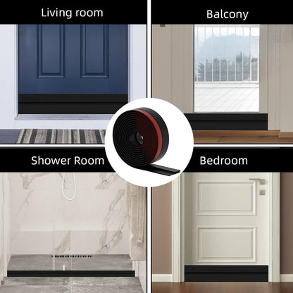 Door Draft Stopper – Silicone Weather Seal Supporting a Cozy, Allergen-Reduced Wind-Down Ritual