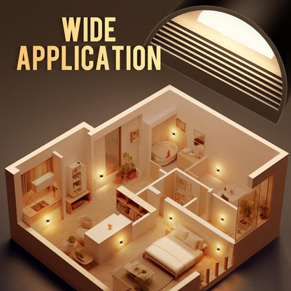 DORESshop 1W LED Night Light – Minimalist Plug-in Fixture for Bedroom and Entryway, Less Is More Aesthetic