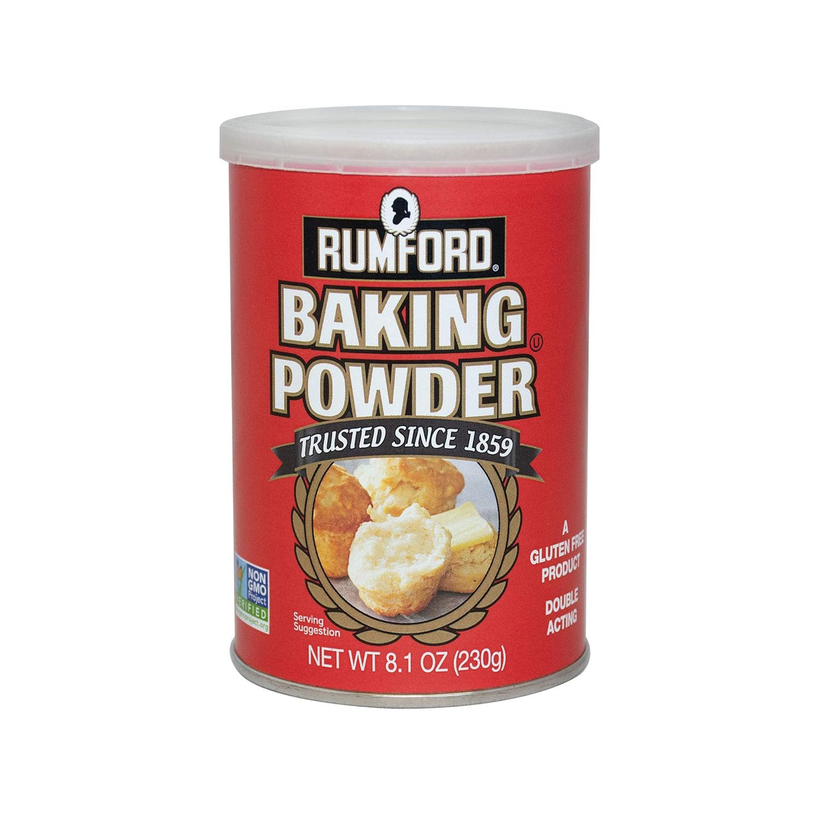 double-acting leavening that releases 60% of gas during mixing and the rest during cooking
