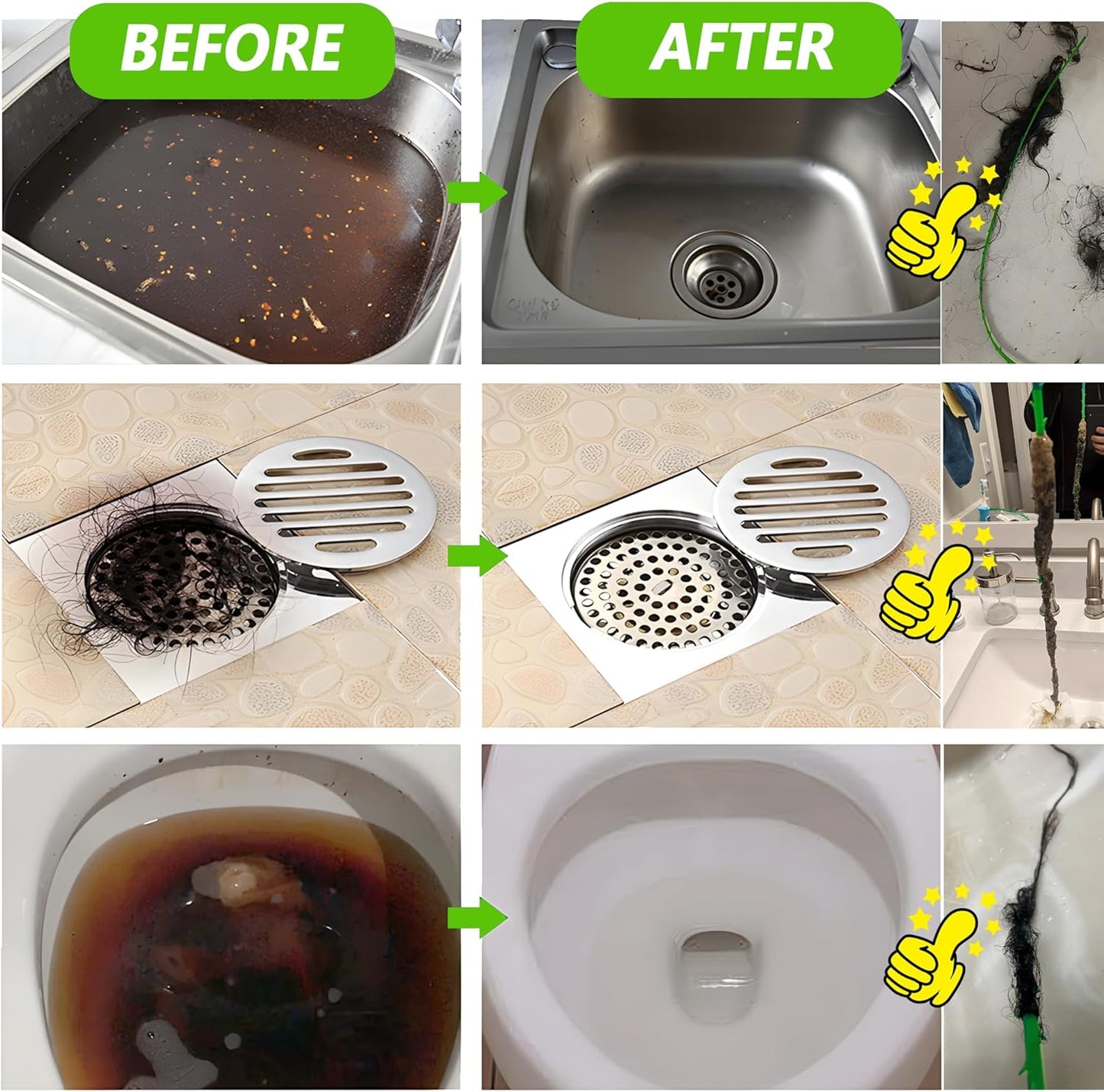 Drain Snake Tool - Mindful Home Maintenance Wand for Slow Drains and Peaceful Living Spaces