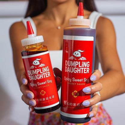 Dumpling Daughter Sichuan Sesame Soy Sauce – Single-Bottle Pantry Solution for Dumplings, Noodles, and Grain Bowls, Less Clutter on the Counter