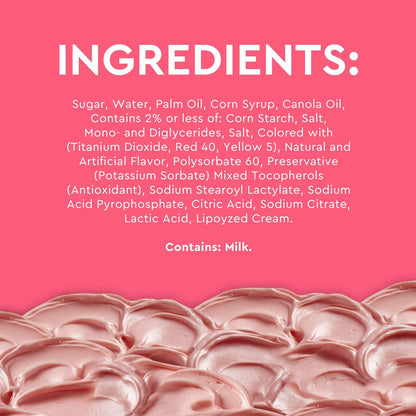 Duncan Hines Creamy Strawberry Frosting – Pretty in Pink Bakery Gift for Birthday Bakers and Party Hosts