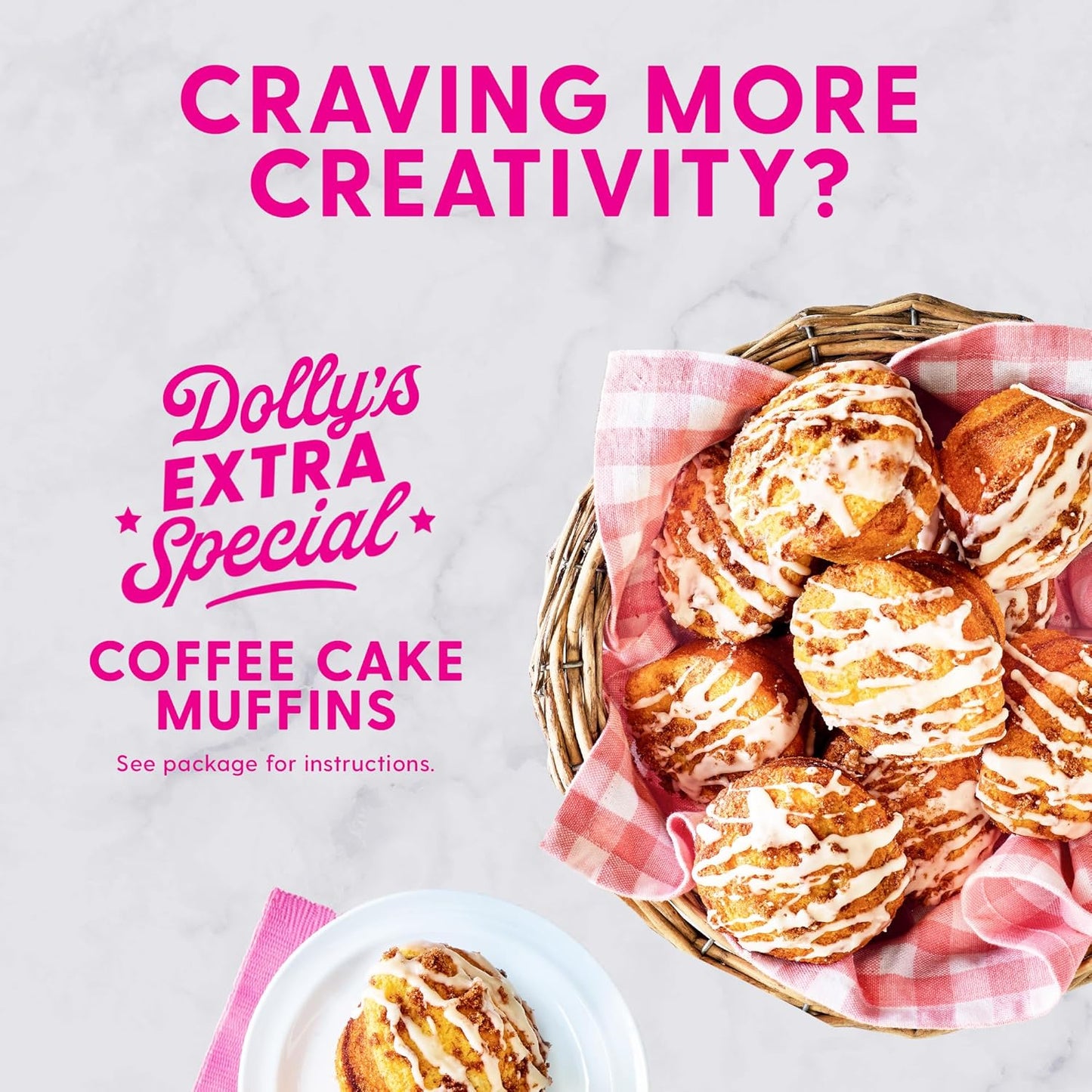 Duncan Hines Dolly Parton's Cinnamon Swirl Mix — Decorative Bake for a Charming Brunch Table Centerpiece