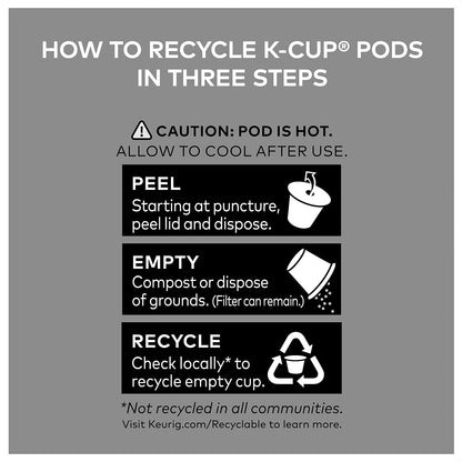 Dunkin' Decaf K-Cup Pods – No-Mess Single-Serve Brew for a Clutter-Free Counter