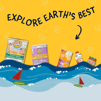 Earth's Best Organic Kids Snack Bars – Hostess Gift for Playdate Host or Daycare Teacher Featuring Three Kid Friendly Flavors, 10.72 oz