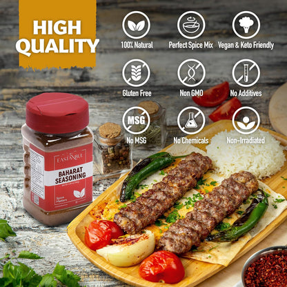 Eastanbul Baharat Turkish Seasoning – Clutter-Free All-In-One Blend for Clean Countertop Kitchens