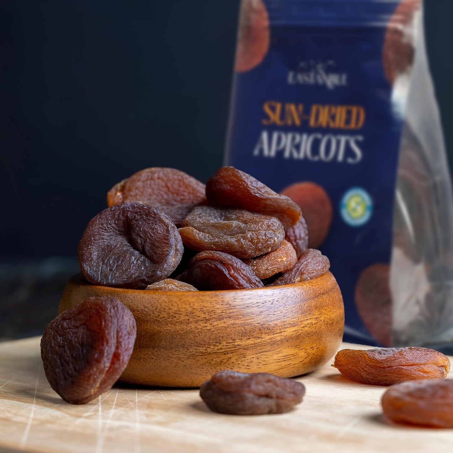 Eastanbul Pitted Dried Apricots – Soft Chewy Toddler Safe Snack for Road Trips and Playdate Treats