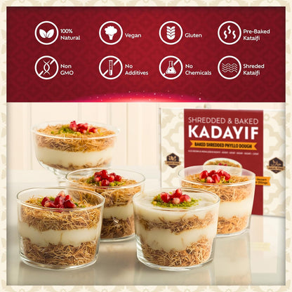 Eastanbul Plain Kataifi Threads – Honest Turkish Dough with Nothing Extra for Intentional, Minimalist Cooking