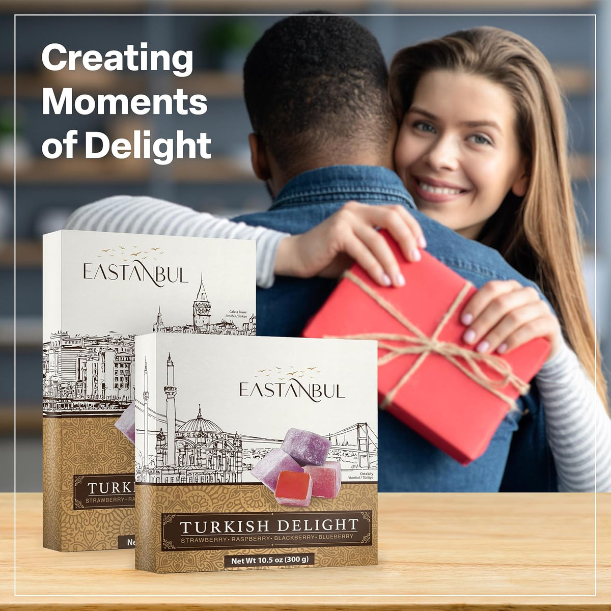 Eastanbul Turkish Delight Berry Candy – Inclusive Party Treat for Kids with Dietary Restrictions, No Artificial Color