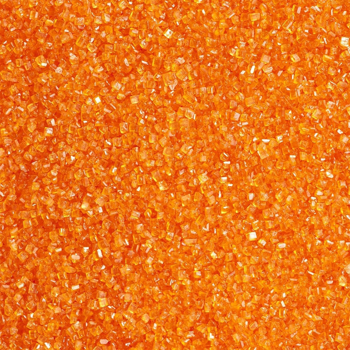 edible food-safe sugar crystals designed not to melt when applied after baking