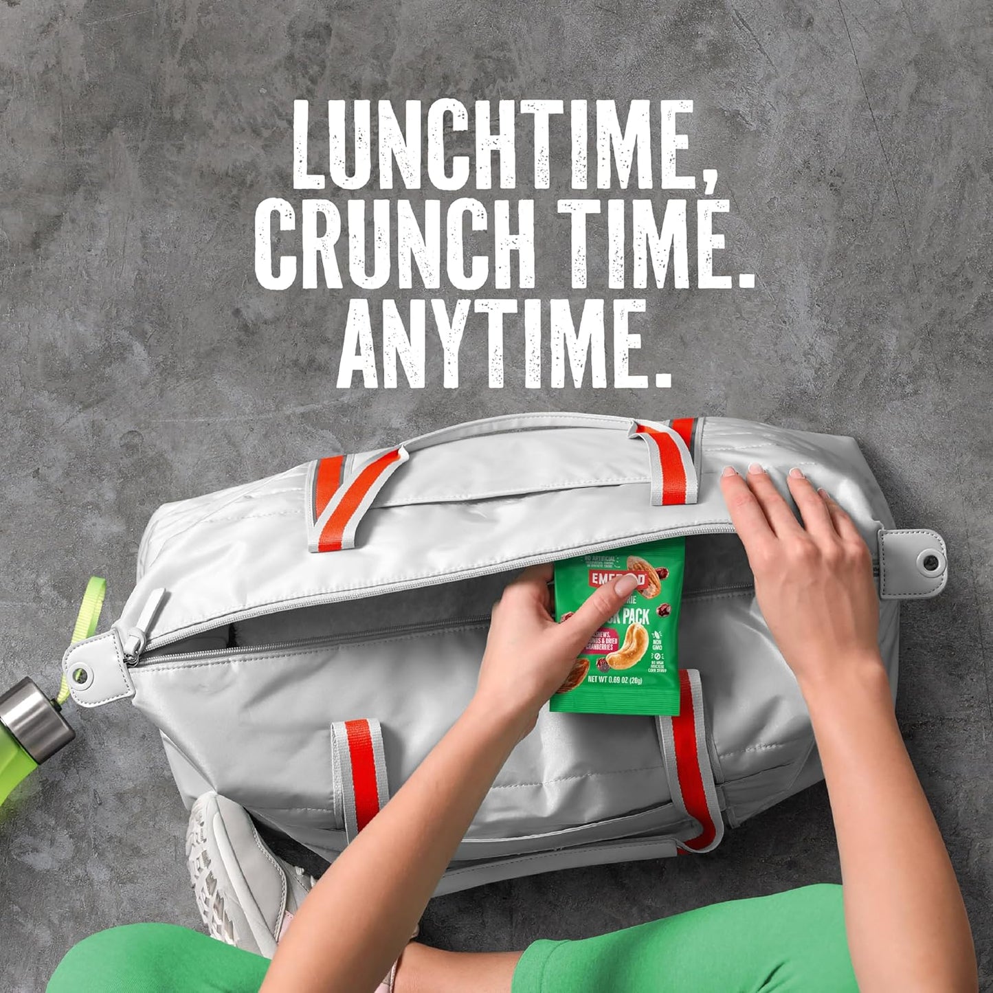 Emerald Nuts Individual Portion Packs – Commuter Bag Snack for Busy Professionals on the Go