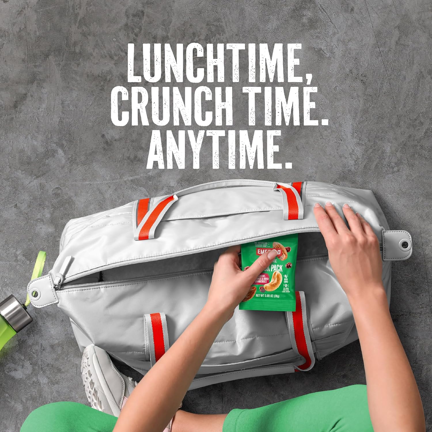 Emerald Nuts Individual Portion Packs – Commuter Bag Snack for Busy Professionals on the Go