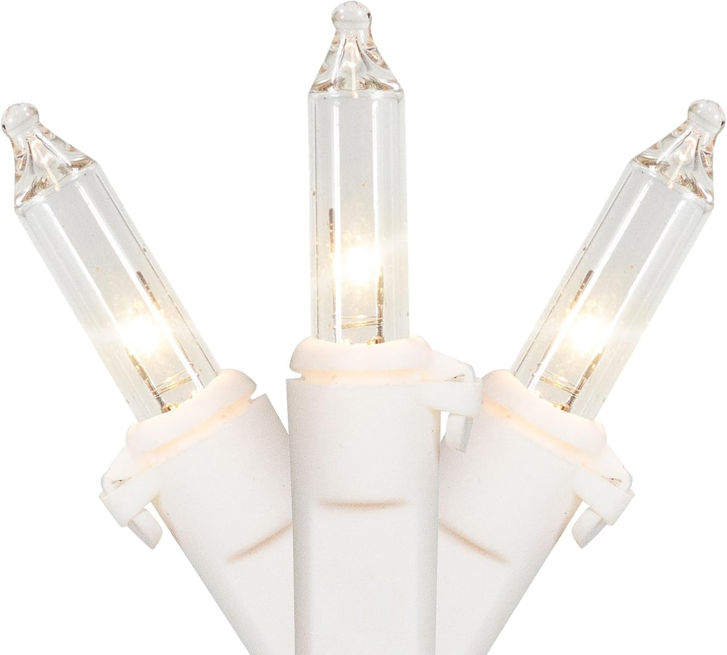 end-to-end connectors allowing up to 21 sets linked together (not to exceed 210 watts)