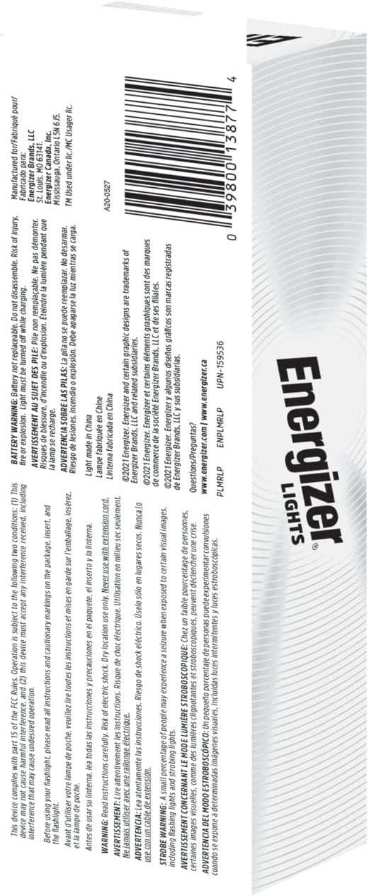 Energizer X400 USB Penlight, Useful Housewarming Gift for New Homeowners, Emergency Flashlight for Blackouts