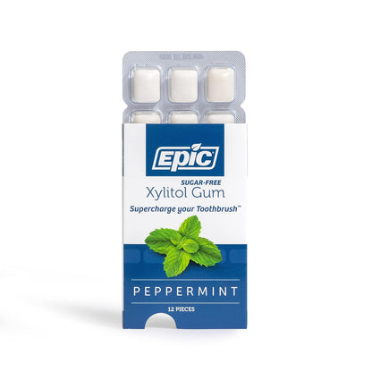 Epic Xylitol Kids Variety Pack – Gluten-Free, Non-GMO Chewing Gum for Sugar-Free Family Tooth Care Routine