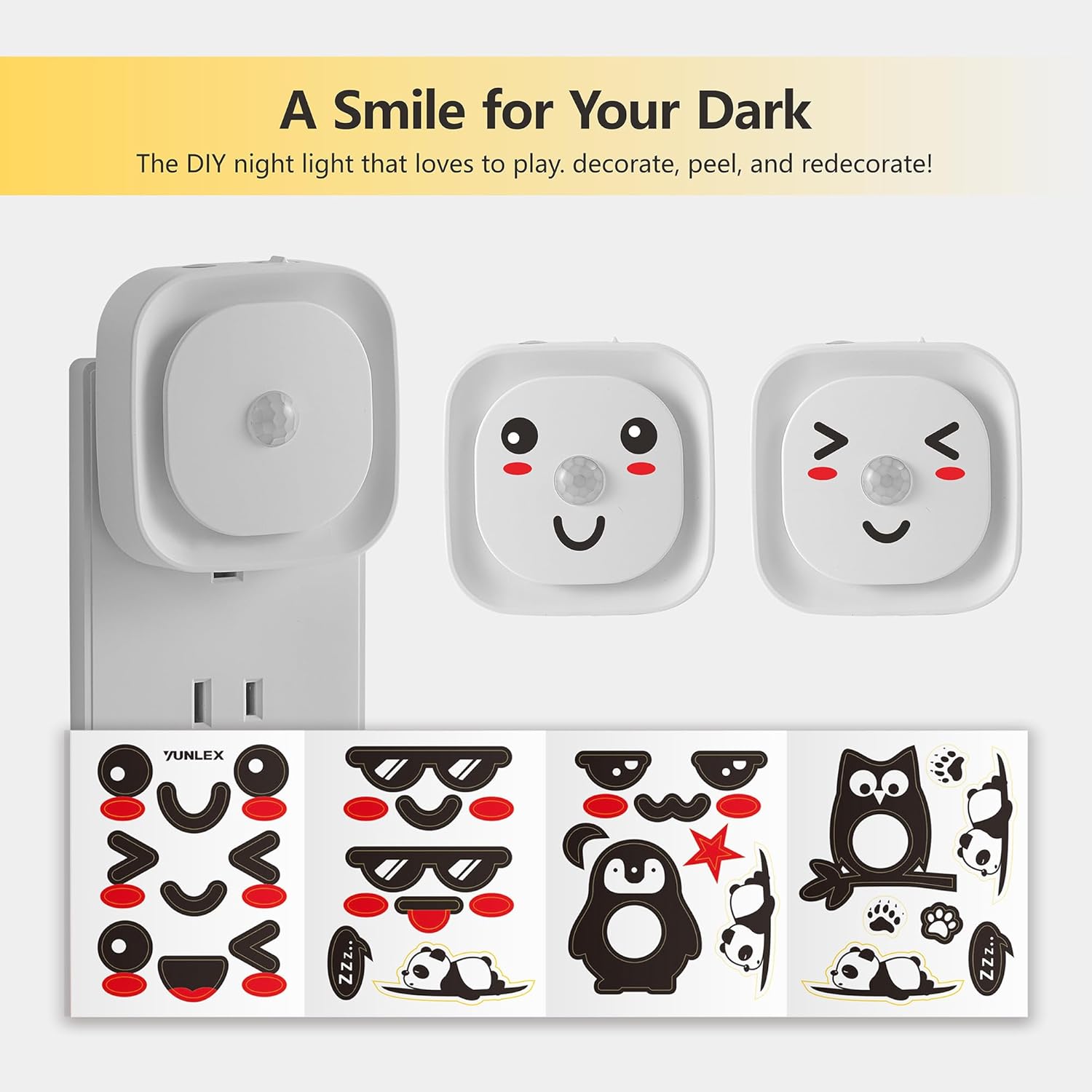 EverBrite Owl Night Light Stocking Stuffer Gift, Color Variety Dimmable Plug in Lamp for Christmas Birthday and Valentine Day