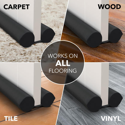 Everlasting Comfort Foam Door Blocker – Quiet Study Environment for Content Creators, No Tools Required