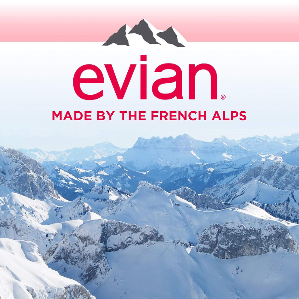 Evian 1L Mineral Water – Practical, Premium Gift for New Homeowners, New Parents, and Coworkers