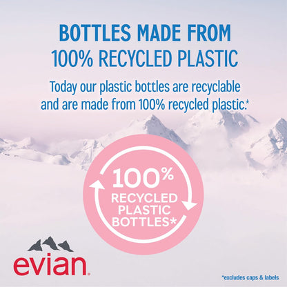 Evian 1L Mineral Water – Practical, Premium Gift for New Homeowners, New Parents, and Coworkers