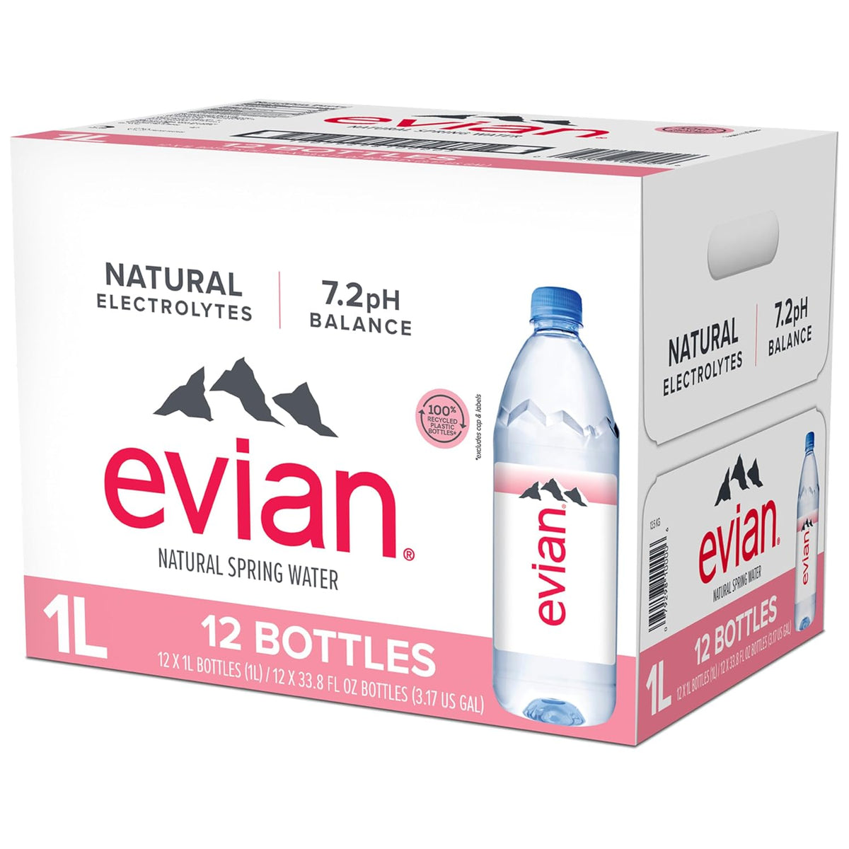 Evian 1L Mineral Water – Practical, Premium Gift for New Homeowners, New Parents, and Coworkers
