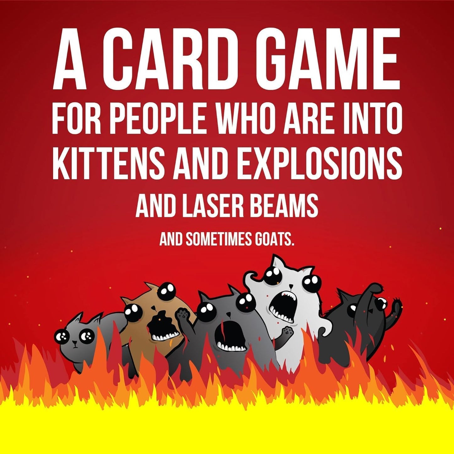 Exploding Kittens Party Pack – Ready-to-Wrap Birthday Present for Kids 7+ and Adults, 15-Minute Play