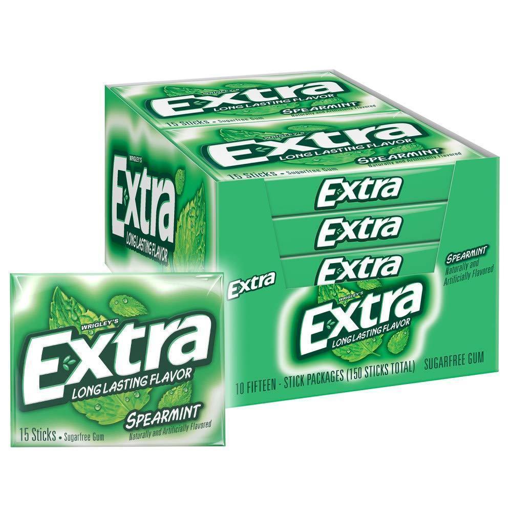EXTRA Winterfresh and Mint Sugarless Gum 10 Pack – Thoughtful Hostess Gift and Road Trip Care Package for Frequent Flyers