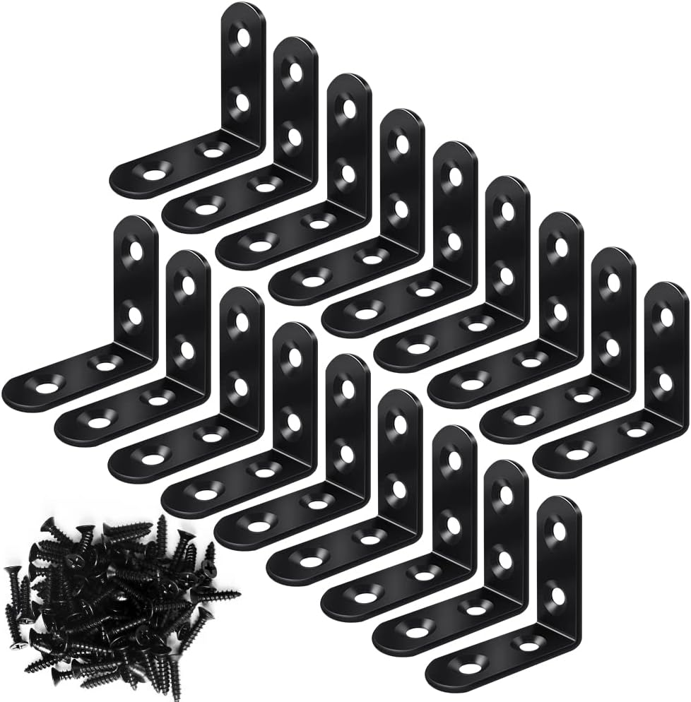 FATLODA Corner Brackets – Minimalist Hardware with Countersunk Holes for Invisible Screw Heads