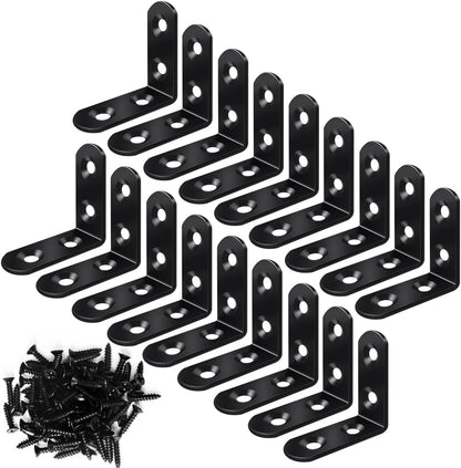 FATLODA Corner Brackets – Minimalist Hardware with Countersunk Holes for Invisible Screw Heads