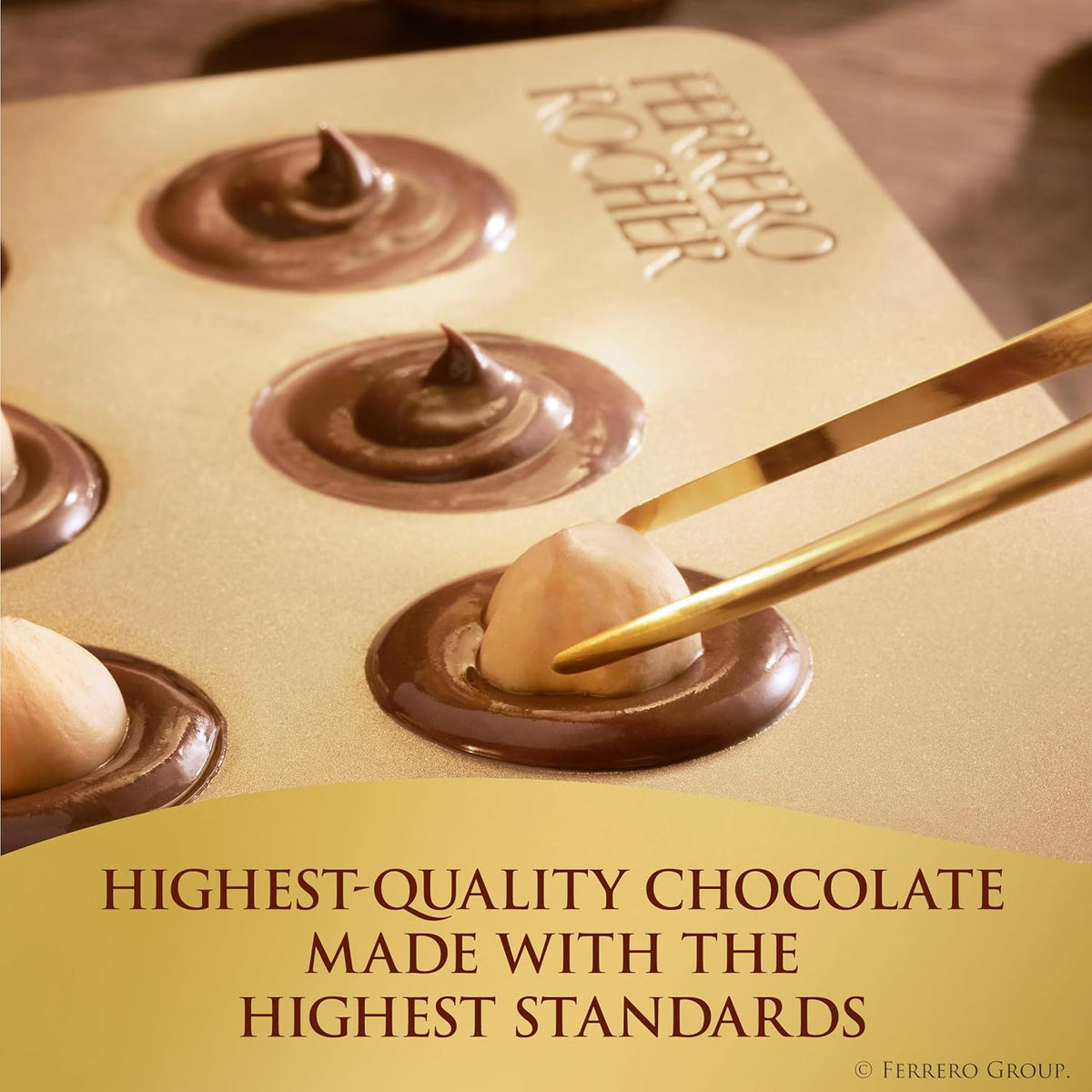 Ferrero Collection Assorted Confections – Last-Minute Romantic Getaway or Hotel Room Surprise Gift, Elegant 12-Count Box