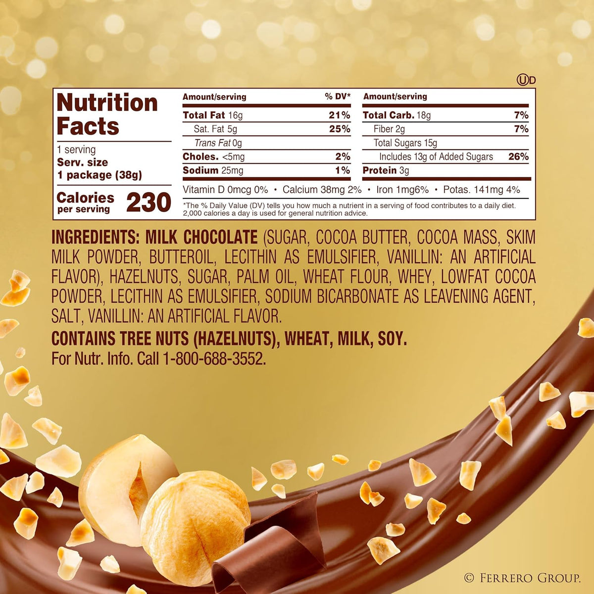 Ferrero Rocher Chocolate Trio – Holiday Hostess and Easter Basket Gift, Individually Wrapped Hazelnut Pralines