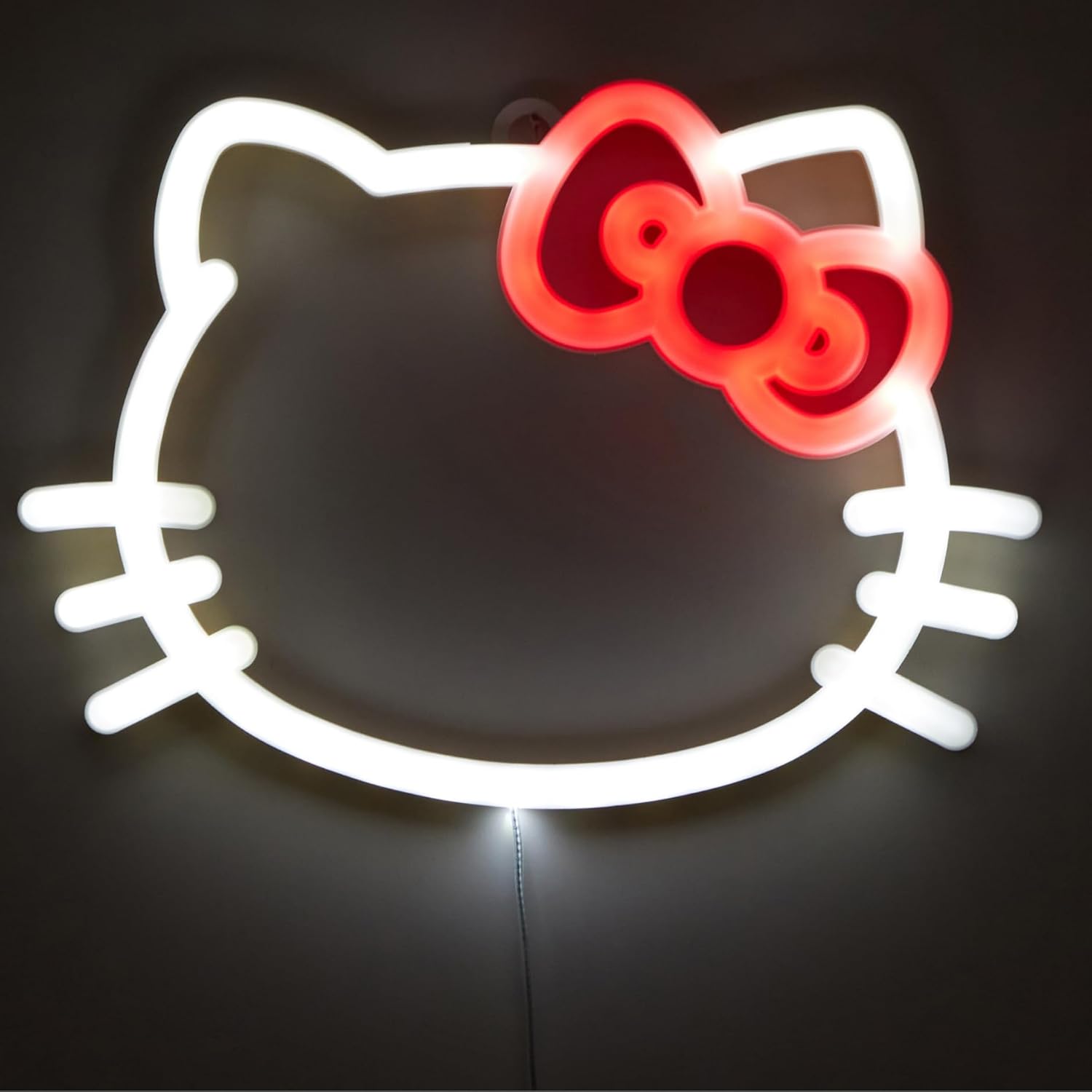 figural character-shaped neon-style led wall light (hello kitty, harry potter, stitch, bluey, spider-man, minnie mouse variants)