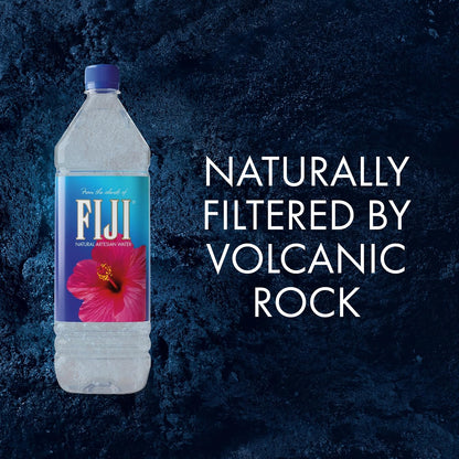 FIJI Natural Artesian Water – Safe and Pure Hydration for Kids' Sports and Recess, 700mL 6-Pack