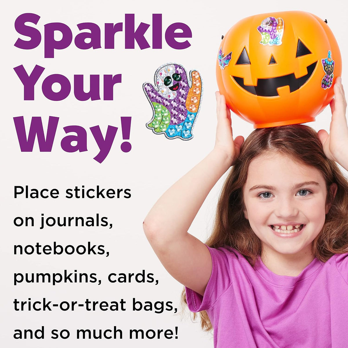 five themed variants (halloween, magical, sweets, night light, disco party) so kids can collect across occasions
