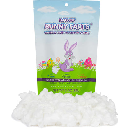 five themed variants in one product line: bunny, pony, dinosaur, zombie, and dog farts cotton candy