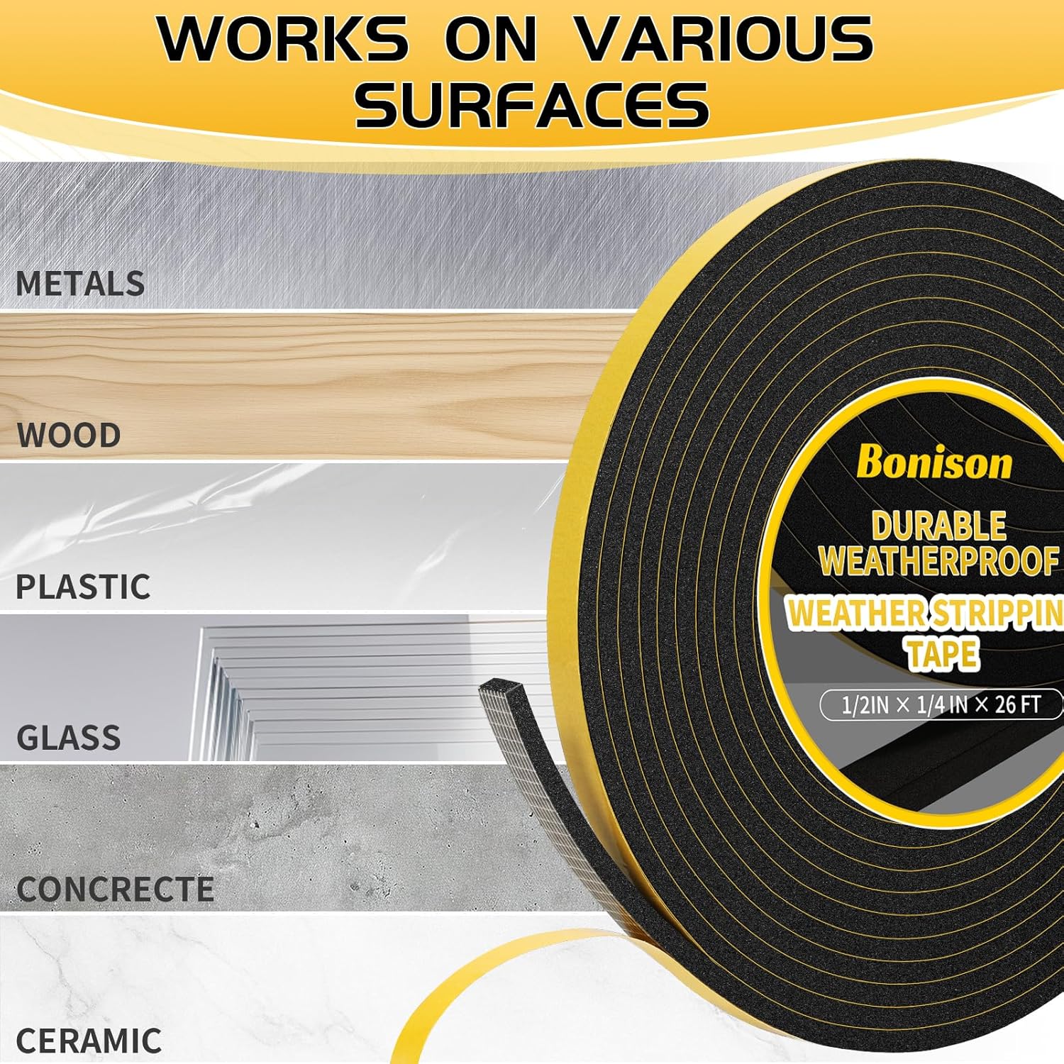 Foam Seal Solutions - Streamlined Window Weatherstripping for Intentional Living