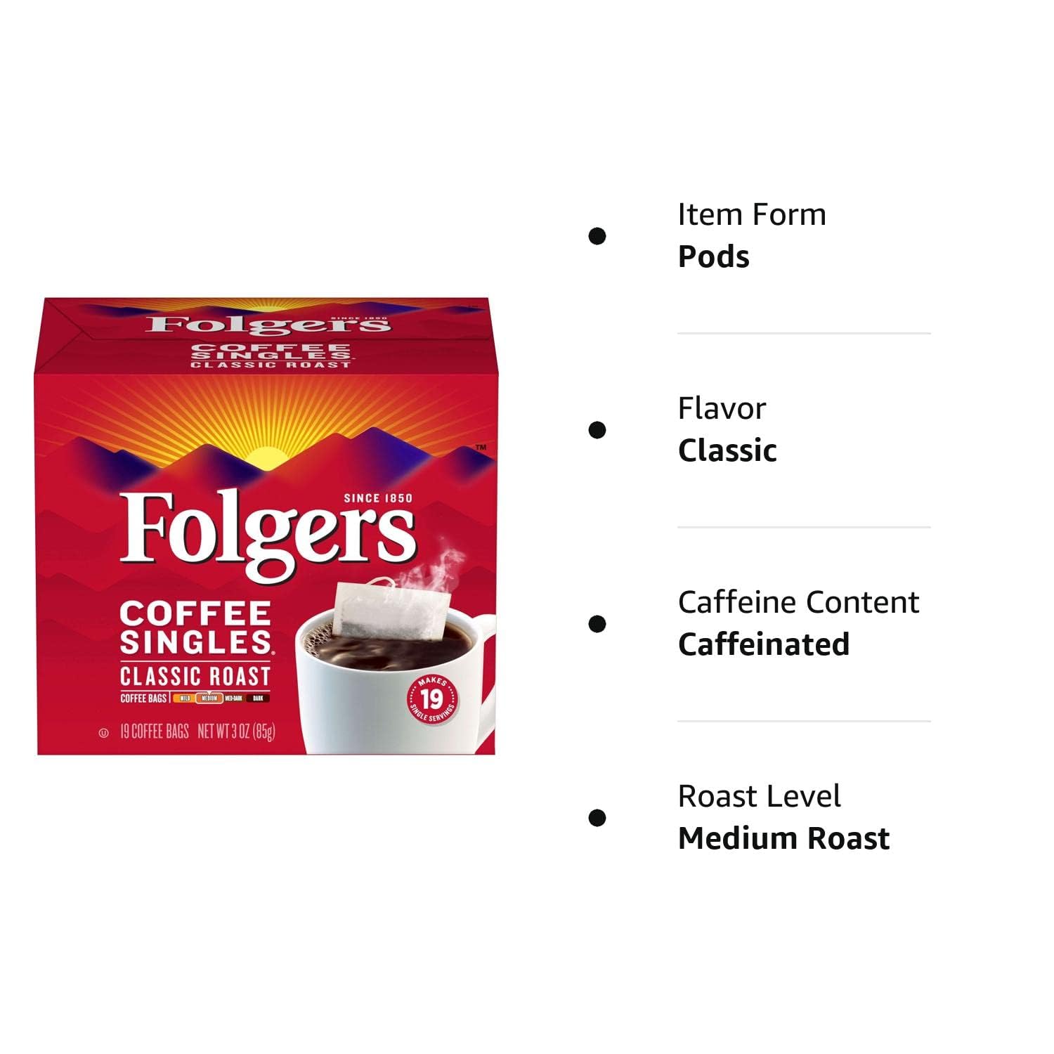 Folgers Coffee Singles – Intentional Single-Serve Brewing for Capsule-Free, Low-Waste Homes