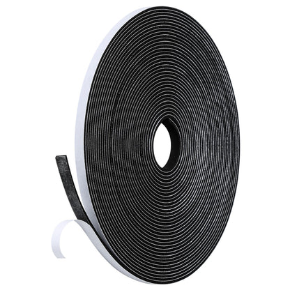 Fowong Foam Weather Strip – Intentional Living Draft Stopper in White or Black, 16ft No-Tool Door and Window Seal